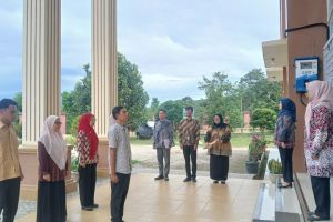 Pengadilan Agama Padangsidimpuan Laksanakan Apel Sore Rutin, Wakil Ketua Tekankan Penyelesaian Tindak Lanjut Pengawasan